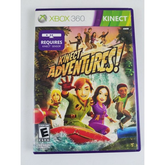 Kinect Adventures! XBox 360 Full Body Gaming No Instruction Manual XBox Live - Picture 1 of 5